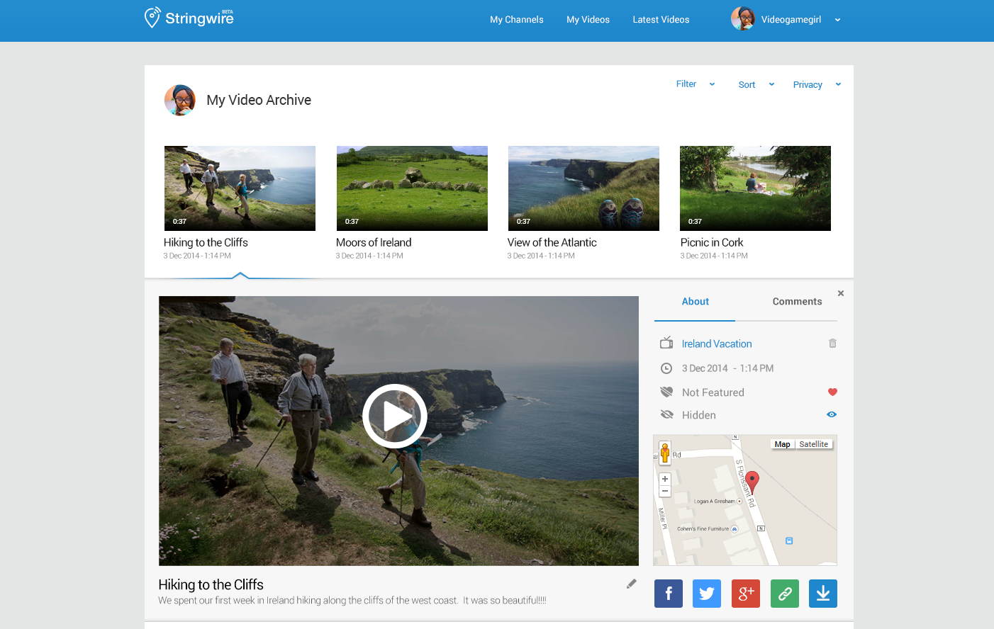 Stringwire main page Stringwire main page