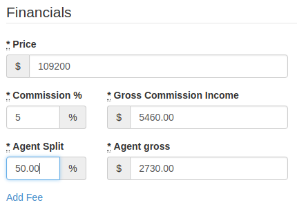 Real-estate manager finansials Real-estate manager finansials